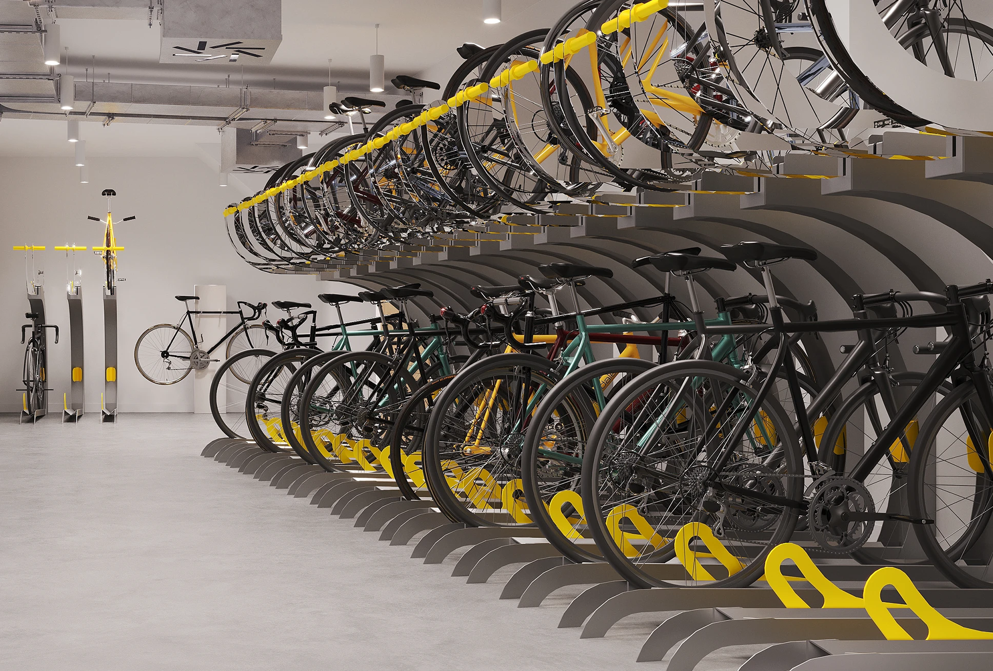 LG Floor Bike Store